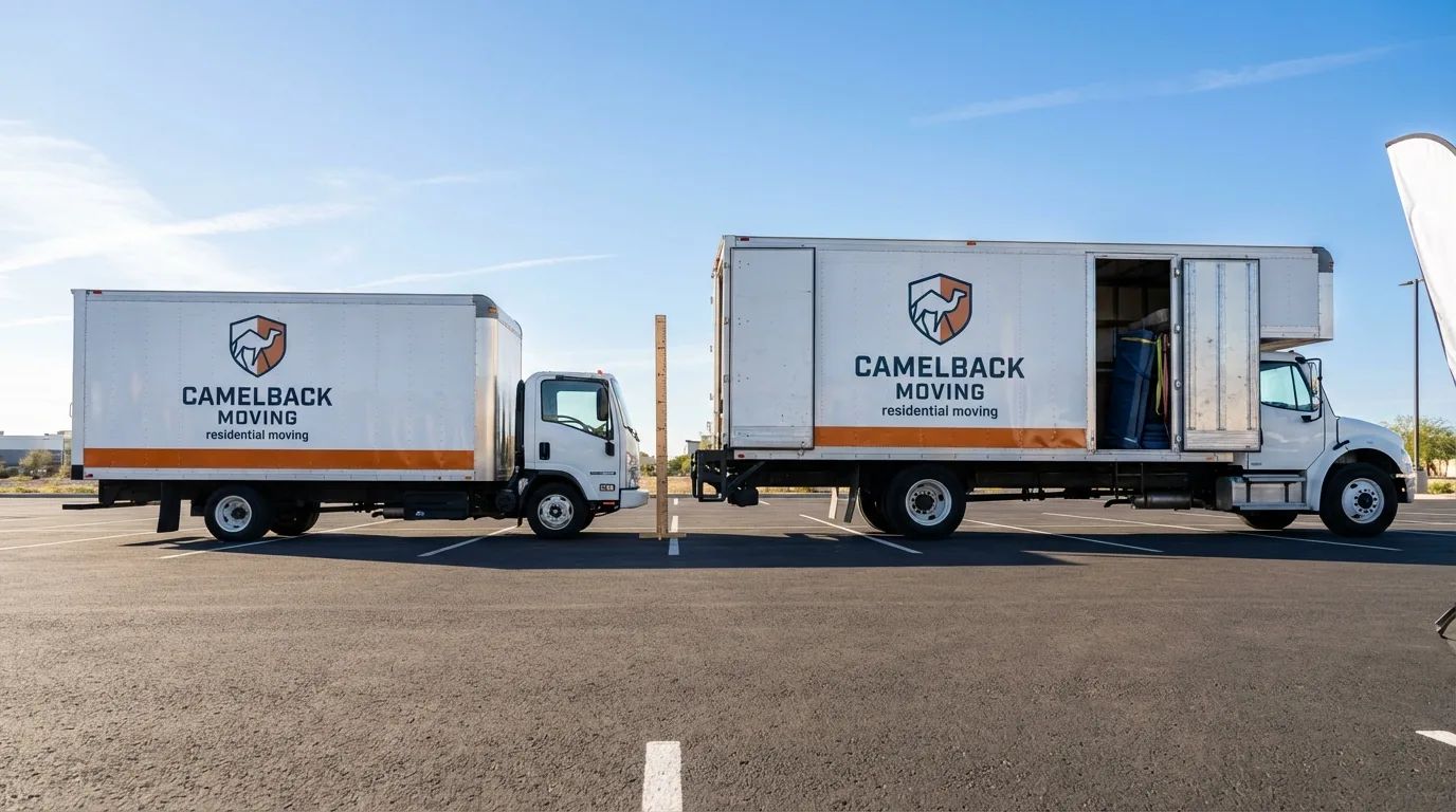 Moving truck size capacity guide in Soda Springs